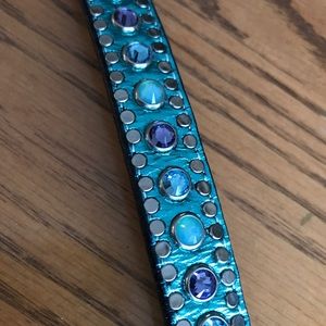 Woof Wear Dog Collar 14” Crystals